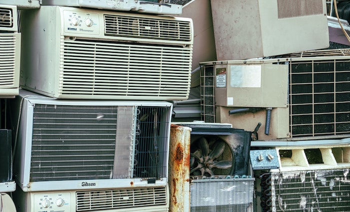 AC Unit Before Repair